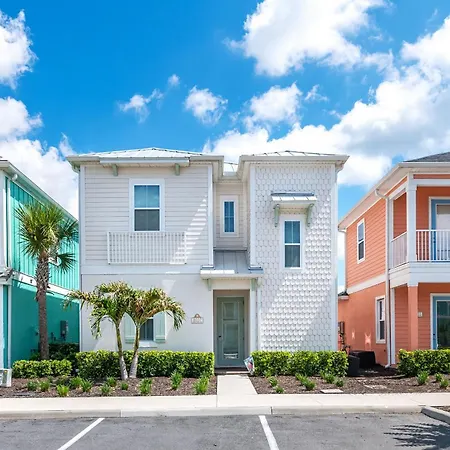 Seashell Cream Cottage With Private Pool Near Disney With Margaritaville Resort Island H2O Access - 8037St